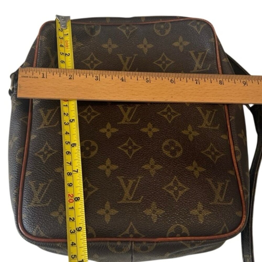 Louis Vuitton Petit Marceau Brown Monogram Shoulder Bag COA Included - Picture 12 of 12